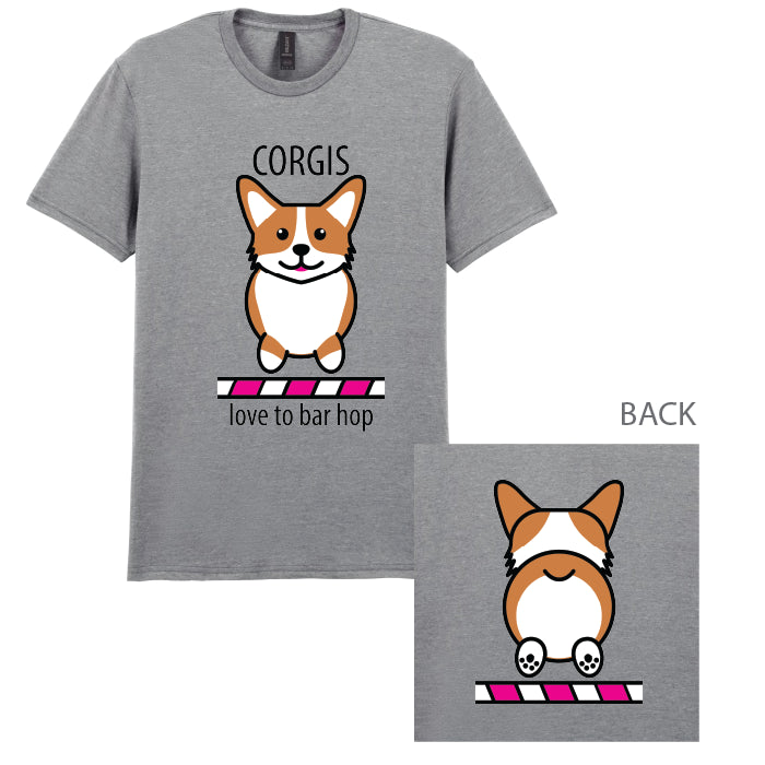 Bar Hopping Corgi