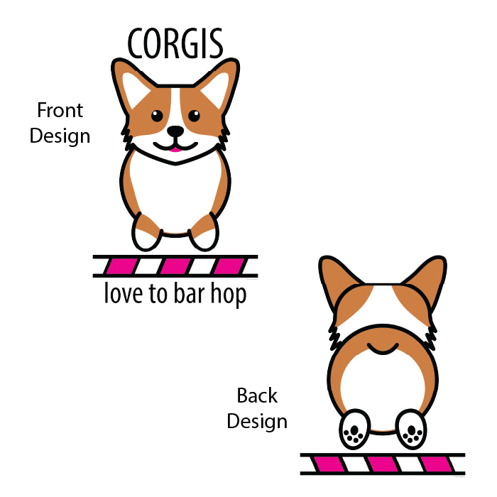 Bar Hopping Corgi